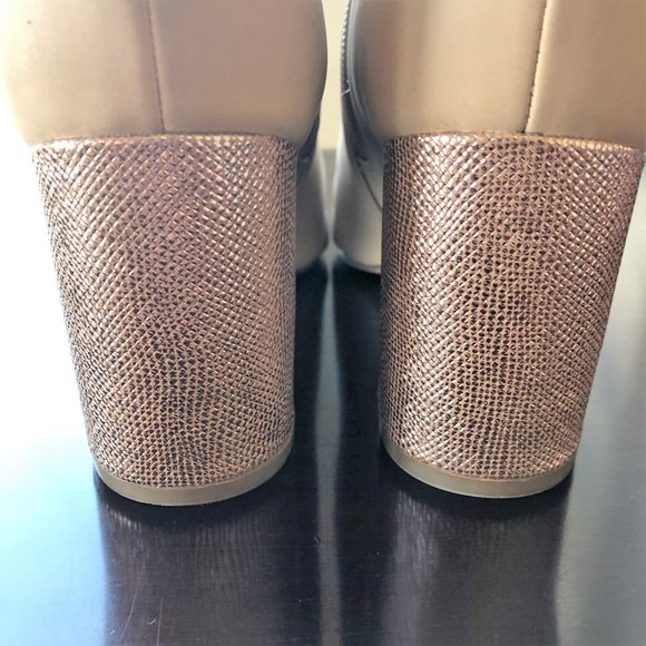Whimsical Katy Perry “Corra” Nude Block Heel Boots 7 - Picture 2 of 16